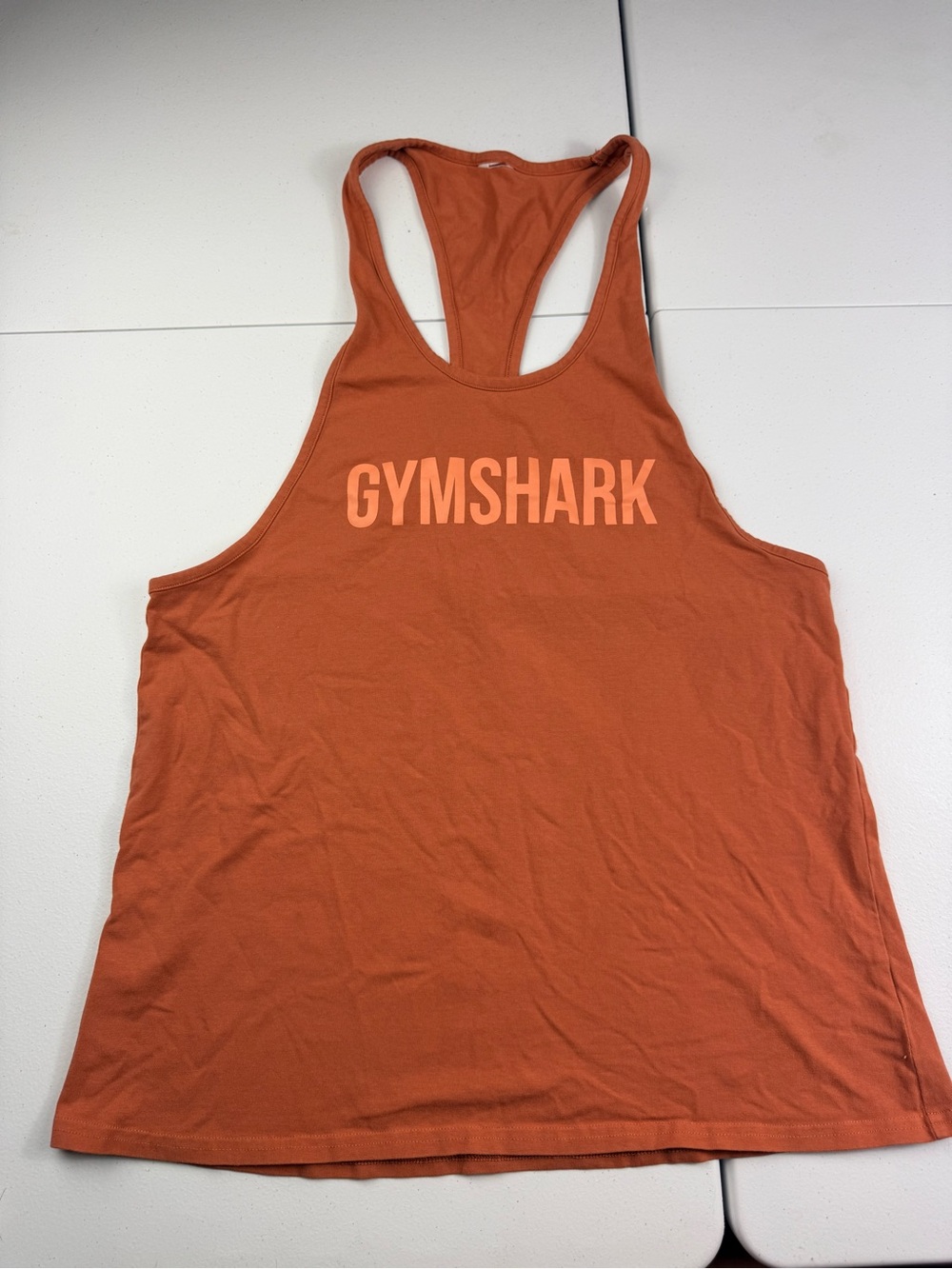 Gymshark Women's Burnt Orange Racerback Tank